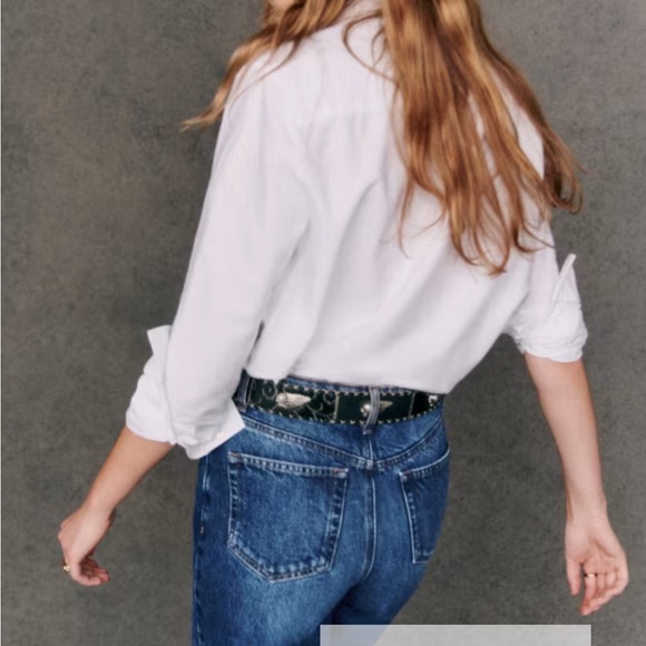 Sezane TOMBOY SHIRT, trailered fit, size 32 (xs), new - Picture 5 of 8